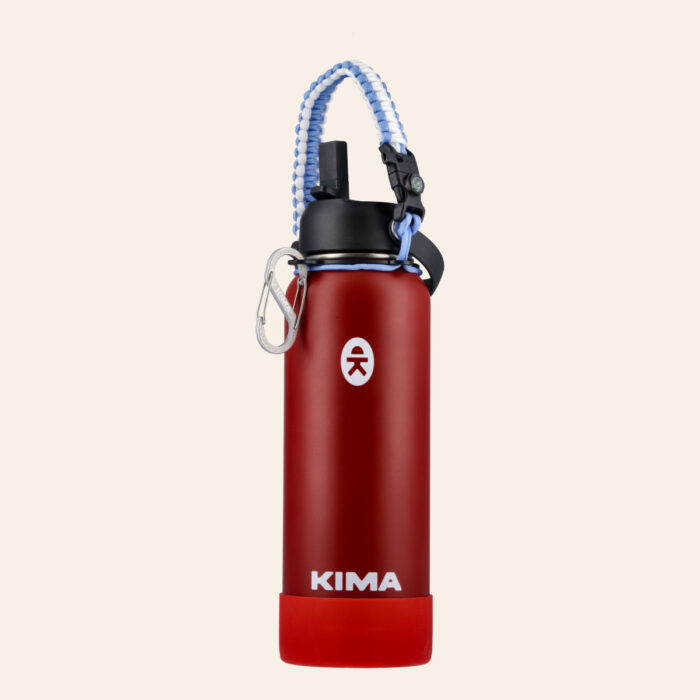 Botella Térmica 1200ml Acero Inoxidable + Correa Supervivencia KIMA Explorer